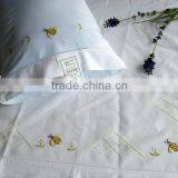 handmade embroidery Cotton Children bedding set