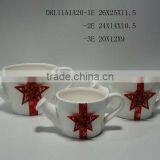 Christmas Ceramic Watering Can