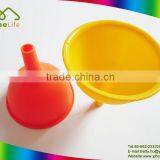 Popular High Quality Stainless Steel Plastic Oil Food Grade Silicone Funnel thumbnail-1