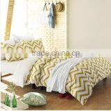 100 Polyester Brushed Fabric Pigment Print Bedsheet Set, Microfiber Sheet Set thumbnail-4