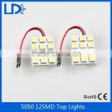 5050 12 SMD Super White Reading Lamp Dome Light LED COB Car Parking Auto Interior Panel Light thumbnail-2