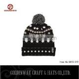 2016 Hot Sell Colorful Hip Hop Beanies Knitted Beanie /Custom Beanie Hats/winter Knitted Hat thumbnail-1