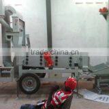 5000kg/hour Mobile Sesame Air Screen Cleaner