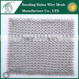 7*7 inch chainmail scrubber cookware high quality in China factory