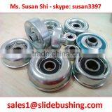 POLYCARBONATE + BEARING ROLLER 38 x 12.5-13 x 6.2 x 25 Inside Shaft ID=6.2mm Pressed Steel Skate Wheel Quotation thumbnail-6