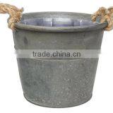 Hot Sale Customzied Color Glazed Ceramic Flower Pots With Handles thumbnail-1