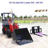 CE D25 with imported engine mini skid steer loader