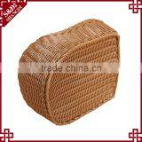 Factory Supply High Quality 100% Handmade Rattan Shoes Basket for Home and Hotel thumbnail-3