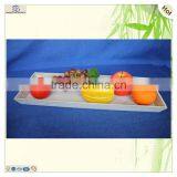Fruit Flower Decorating Solid Antique Slim Thin Paulownia Tray thumbnail-3