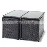 2017 Sigma Discount All Weather Cheap High End pe Rattan Classic Dining Room Sets thumbnail-2