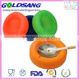 Branded With Tin Box Initials and Metal Insert Silicone Monogrammed Ashtray thumbnail-2