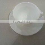 Glass Cup,Jade - Like Glass Tea Cups and Plates thumbnail-1