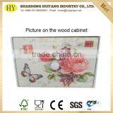 Solid Wood Furniture Living Room Cabinet With 9 Drawers thumbnail-6