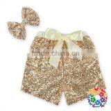 Girls Blue Sparkle Sequin Girls Birthday Sequin Shorts thumbnail-3