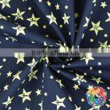 Wholesale Newest 100% Cotton Fabric Printed Star Cotton Fabric Cotton Jersey Flower Fabric