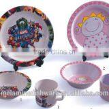 2016Hot Selling Melamine Dinner Plate Melamine Dinner Set for Children thumbnail-1