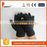 DDSAFETY High Quality Cheap Black Touch Glove thumbnail-1