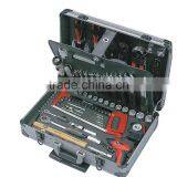 LB-311 124pcs Hand Tool Set Socket Set and Wrench Set in Aluminium Case