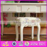 2016 Wholesale High Quality Bedroom Solid Wooden Table and Chair Set W08G187 thumbnail-5