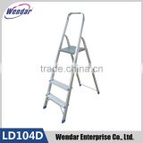 Aluminium Step ladder with steel work platform, 120kgs load capacity