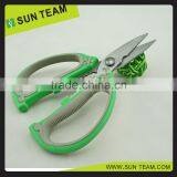 SK067 5-1/2" Vegetables Cutting Scissors With Soft Rubber Handle thumbnail-1
