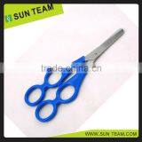SC085L 6-3/4" Left Hand Finger Insert Stationery Scissors for Shape Cutting