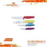 A3208 Antibacterial 5pcs Ceramic Blade Bamboo Handle Kitchen Knife Set thumbnail-2