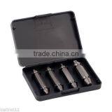 Cheap High Quality 4pcs Diffrent Size Screw Extractor Set Drill Bits Broken Damaged Bolt Remover thumbnail-3