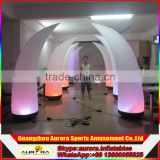 Inflatable LED ox horn lighting, lighting cone product for outdoor advertising