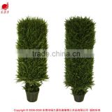 Fake Decorative Milan Grass Boxwood Tree for Christmas Showcase Decoration thumbnail-1