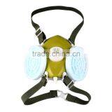1Pcs Dual Respirator Gas Mask Anti-Dust Twin Chemical Spray Paint Safety Headwear thumbnail-2