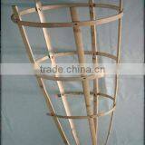 Mini Black Bamboo Trellis/bamboo Garden Trellis Suport Plants thumbnail-2