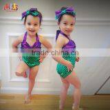 One Piece Mermaid Swimsuit for Girls Loveley Children Mermaid Swimsuit HSs7584 thumbnail-1