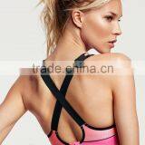 Latest Wholesale Women Fitness Sport Bra High Fashion Plain Sport Bra HSS6522 thumbnail-4