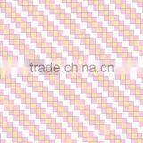 Acrylic Geometric Design Printed Super Soft Extra Thick Mink Royal Blanket/plush Blanket