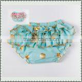 Hot Selling Baby Ruffle Cotton Diaper Cover Toddler Infants Bloomers Baby Solid Panties Bloomer Kids Bloomers thumbnail-3