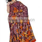 Printed Styles Saree With Blouse thumbnail-4