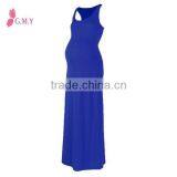 Women's Summer Maternity Jersey Maxi Dress, Fashion Maternity Dresses uk thumbnail-3