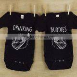 Custom Shirt - Matching Jumpsuits Twins Baby ,Cute Baby Shower Gift thumbnail-4
