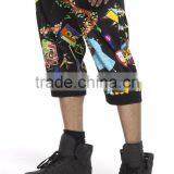 Mens Wholesale Casual Printed Jogger Shorts thumbnail-3