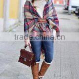 2014 Winter Scarf Quality Wool Scarf for Women Women Plaid Shawl thumbnail-2