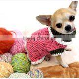 Unique Skull Style Hand Crochet Dog Sweater thumbnail-2