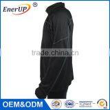 Dri Fit Knit Sports Crew Neck Long Sleeve Moisture Wicking Antibacterial Latest Shirt Designs for Men 2015 thumbnail-1