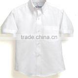 Hot Sale Economic Black Collar White Mens Dress Shirt thumbnail-2