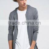 Zipper Hoodie 2016 Hot Sale Plain Dyed Sweater thumbnail-1