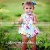 Baby Girls Unicorn Romper Kids Birthday Bubble thumbnail-1