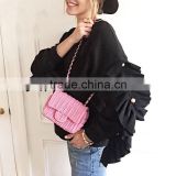 Casual Pink Long Sleeve Women Streetwear Black Custom Hoodies Soft Chic Style