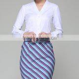 OEM Supply Woman Airplane Stewardess Uniform Airline Stewardess Skirts thumbnail-2
