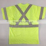 High Visibility Lime Short Sleeve CSA Z96 Reflective T-shirt thumbnail-6