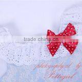 2 Red Bows Girl Daily Wear Dress Kids Clothes thumbnail-6